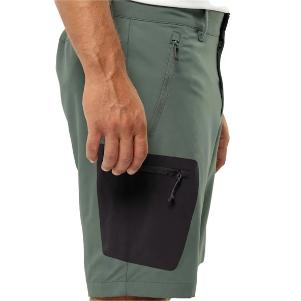 Jack Wolfskin Actıve Track Shorts M Yeşil Erkek Şort - 2