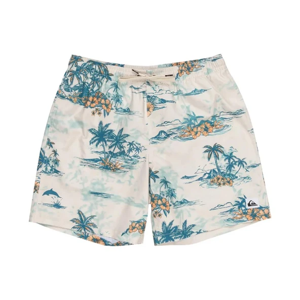 Quiksilver Longmanhill Volley Erkek Krem Volley Short