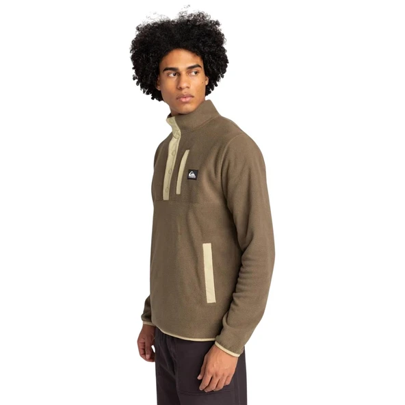 Quiksilver No Destination 2 Half Snap Erkek Polar - 3