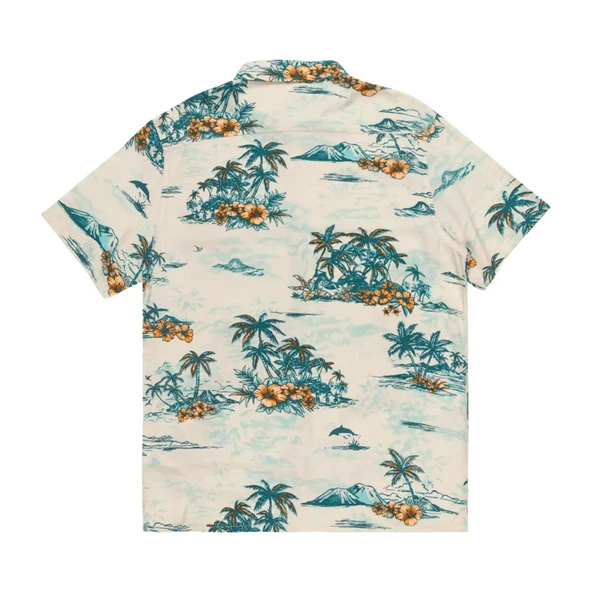 Quiksilver Longmanhill Ss Erkek Krem Gömlek - 2