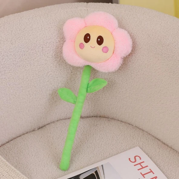 40cm Peluş Çiçek Oyuncak - Ayçiçeği (Model 2) - 10