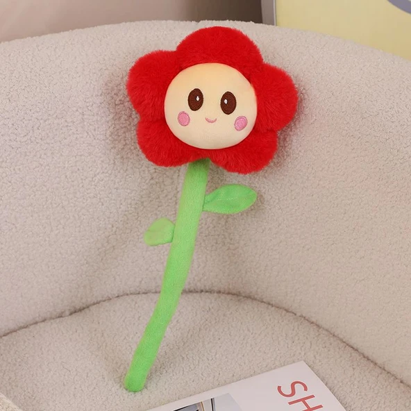 40cm Peluş Çiçek Oyuncak - Ayçiçeği (Model 2) - 8