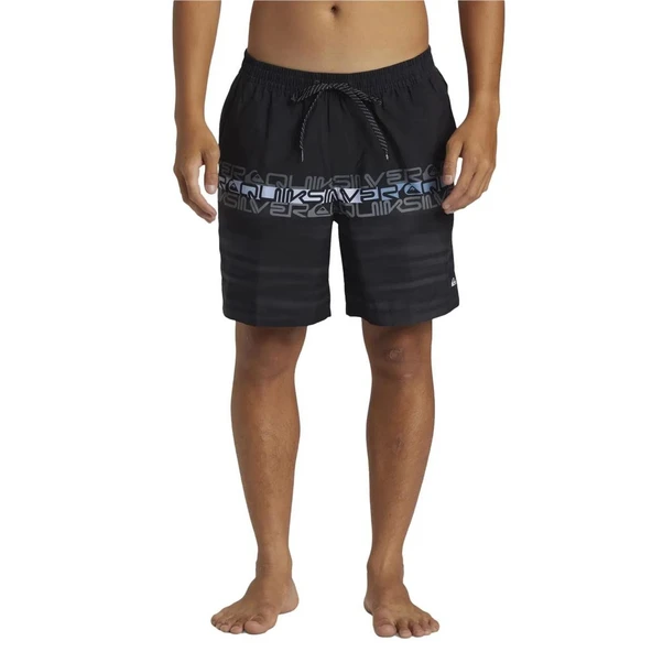 Quiksilver Everyday Wordblock Volley 17 Erkek Siyah Volley Short - 3