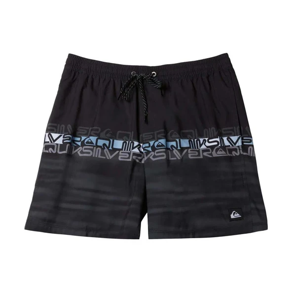 Quiksilver Everyday Wordblock Volley 17 Erkek Siyah Volley Short - 1