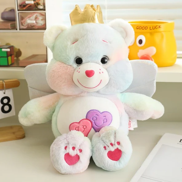 Yeşil Kolye Melek Ayıcık Peluş Oyuncak - 15cm - Resim 8