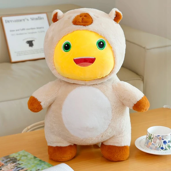 Sütlü Çay Rengi Peluş Oyuncak - 38cm