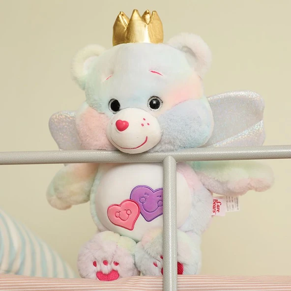 Yeşil Kolye Melek Ayıcık Peluş Oyuncak - 15cm - Resim 12