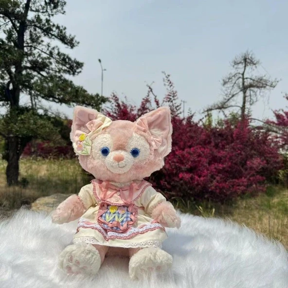 40-50cm Oyuncak Bebek Kıyafeti - Lika Lulu + Melody Çanta + Beyaz Ayakkabı Pembe Kurdele - 3