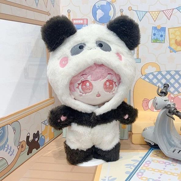 20cm Peluş Bebek Giysi Kıyafeti - Küçük Tilki - 5
