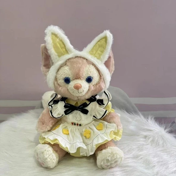 40-50cm Oyuncak Bebek Kıyafeti - Küçük Deniz Kızı + Cinnamoroll Çanta + Beyaz Ayakkabı Mavi Kurdele - 6
