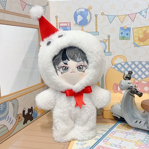 20cm Peluş Bebek Giysi Kıyafeti - Küçük Tilki - 11