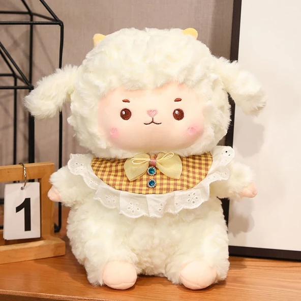Bulut Koyun Peluş Oyuncak - Resim Rengi - 60cm