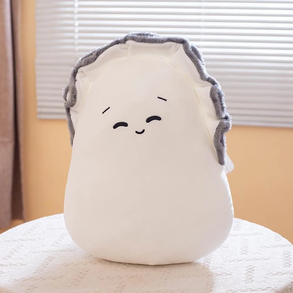 Şaşı Gözlü Peluş İstiridye Yastık - 10cm