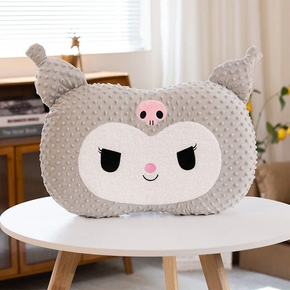 Gri Kuromi Peluş Oyuncak - Doudou Polar - Kılıf