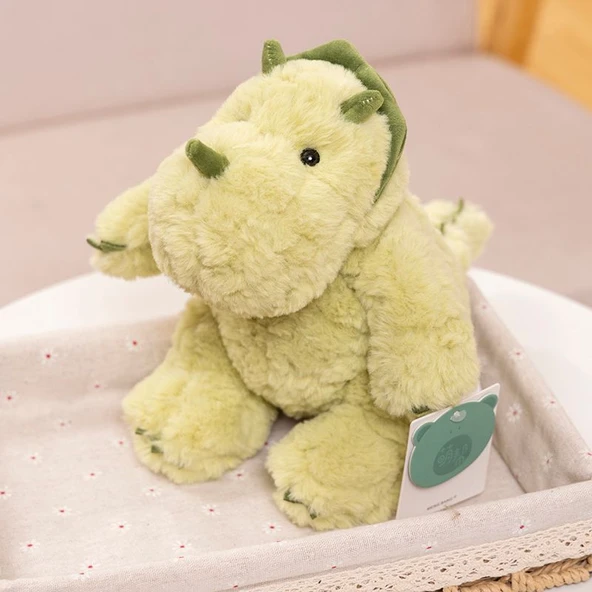 Yumuşak Peluş Oyuncak - Yeşil Dinozor 42cm