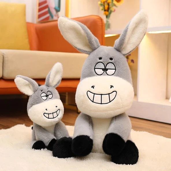 Eşek Peluş Oyuncak - Resim Rengi - 25cm