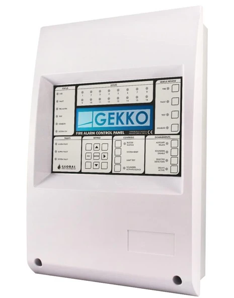 GEKKO+4  4 Loop Yangın Alarm Kontrol Paneli 500 Adres