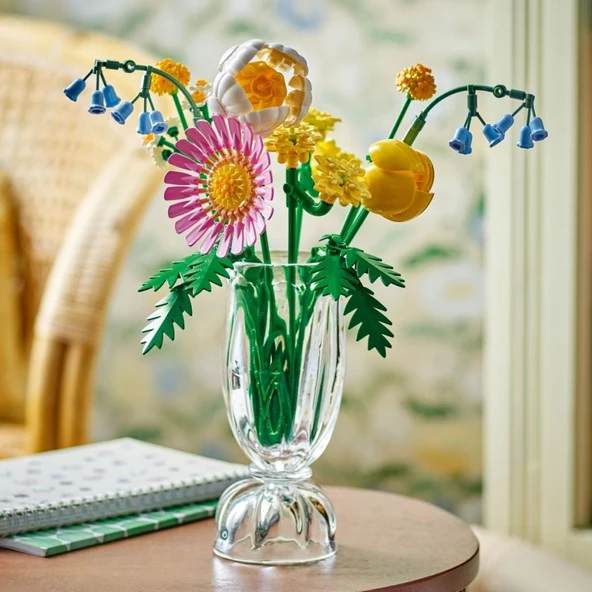 LEGO 10347  Botanicals Küçük Sarı Buket - 9 Yaş & Üzeri Çocuklar için Çiçek Model Yapım Seti (373 Parça) - 6