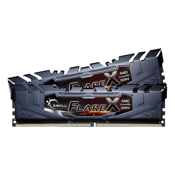 G.Skill Flare X F4-3200C16D-16GFX 16GB (2x8GB) DDR4 3200MHz CL16 Masaüstü Bellek - 1