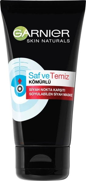 Garnier Kömürlü Siyah Nokta Karşıtı Soyulabilen Maske 50 ml - Resim 6