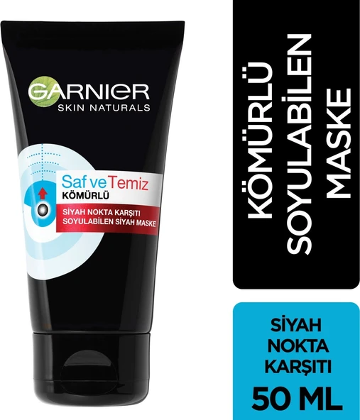 Garnier Kömürlü Siyah Nokta Karşıtı Soyulabilen Maske 50 ml