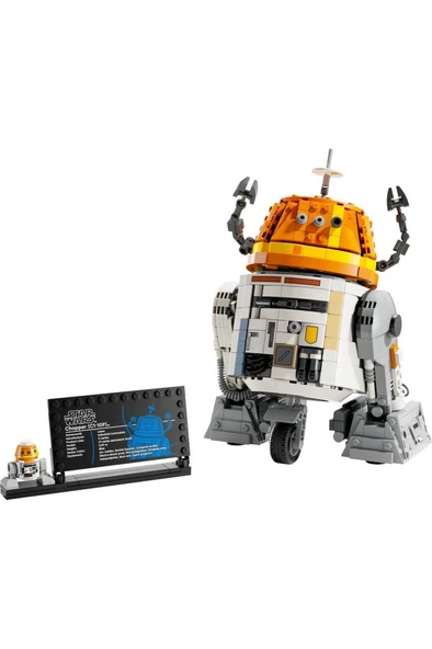 LEGO 75416  Star Wars: Ahsoka™ Chopper (C1-10P)™ Astromech Droidi - 10+ Yaratıcı Yapım Seti (1039 Parça) - 2