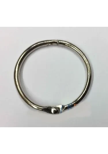 Kilitli Yuvarlak Halka, 2cm - 100 Adet