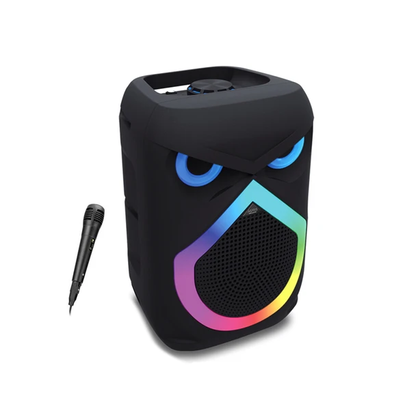 Auris KLN140 25W 8 inç Mikrofonlu RGB Bluetooth Hoparlör ürün görseli 1