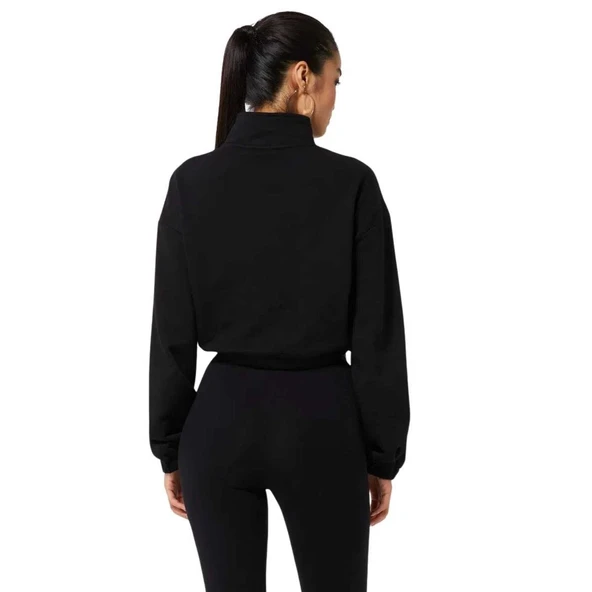 Vans Left Chest Half Zip Fleece Siyah Sweatshirt - 4
