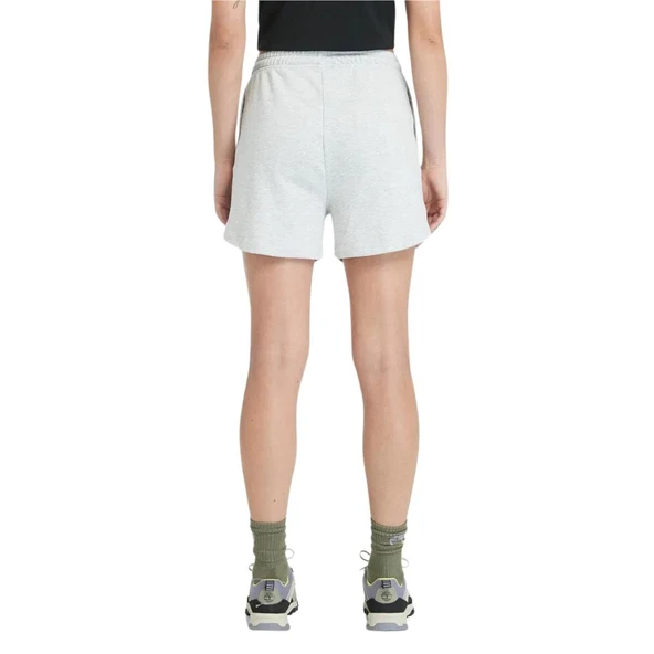 Timberland Loop Back Sweatshorts Lıght Grey Melange Kadın Şort - 3