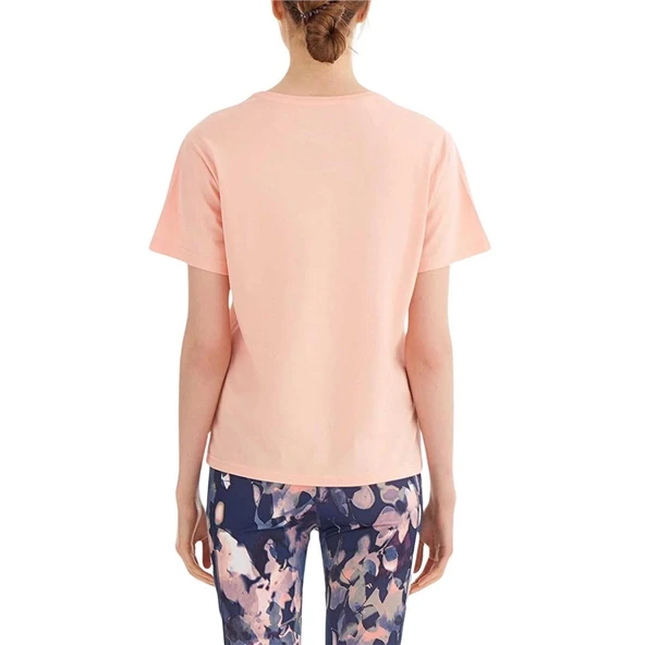 Columbia Csc W Floral Blur Ss Tee Pembe T-Shirt - 2