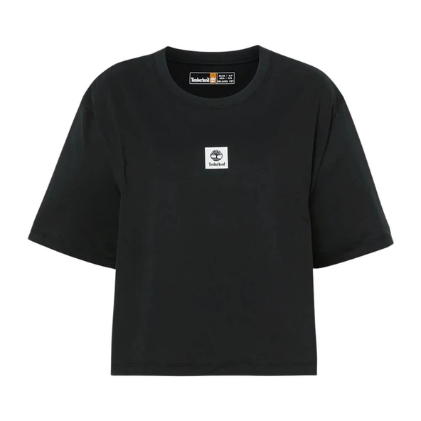 Timberland Short-Sleeve Tee Siyah Kadın T-Shirt