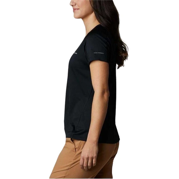 Columbia Zero Rules Short Sleeve Siyahı Kadın T-shirt - 4