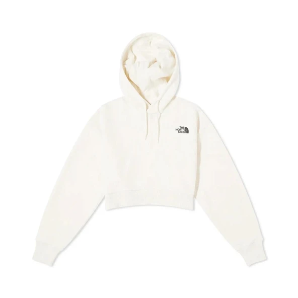 The North Face W Trend Crop Hoodie  Kadın Beyaz Sweatshirt