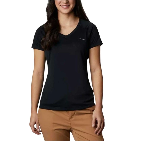 Columbia Zero Rules Short Sleeve Siyahı Kadın T-shirt - 2