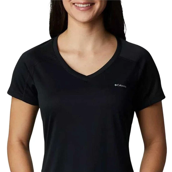 Columbia Zero Rules Short Sleeve Siyahı Kadın T-shirt - 5