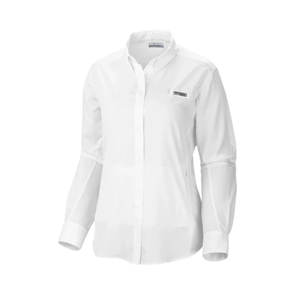 Columbia Womens Tamiami II Ls Shirt Beyaz Gömlek