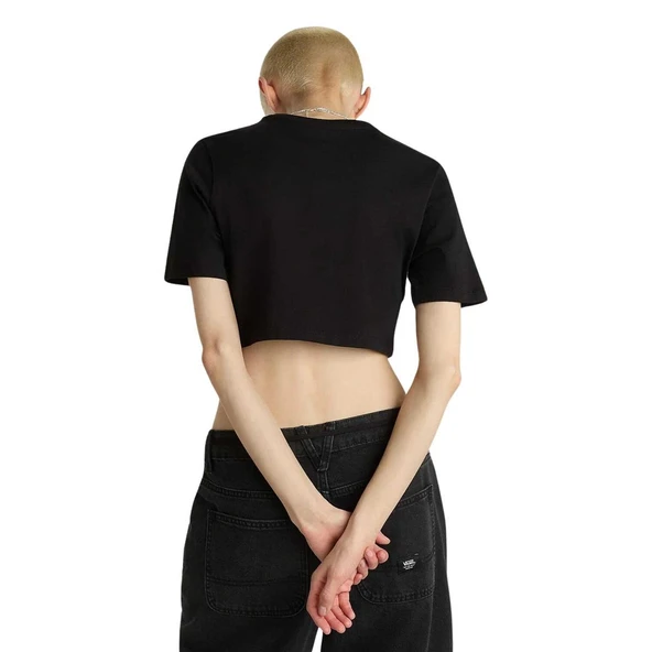 Vans Growing Ideas Crew Crop II Siyah Kadın T-shirt - 4
