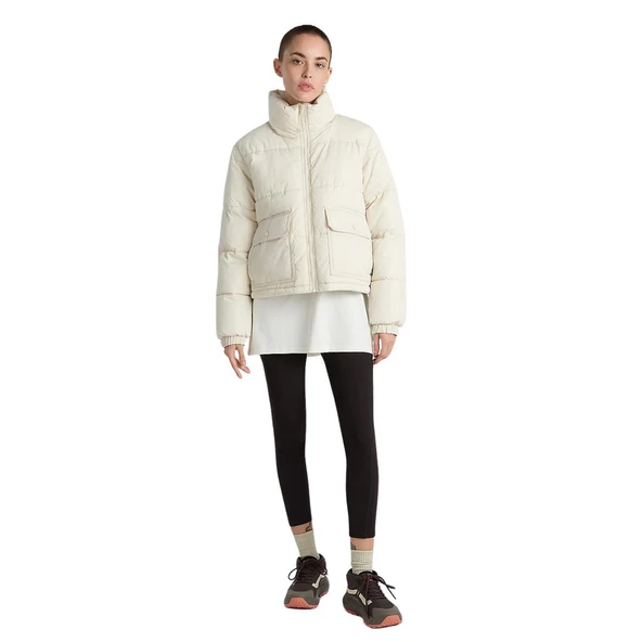 Vans MTE AUBREY PRIMALOFT PUFFER Kadın Krem Mont - Resim 4