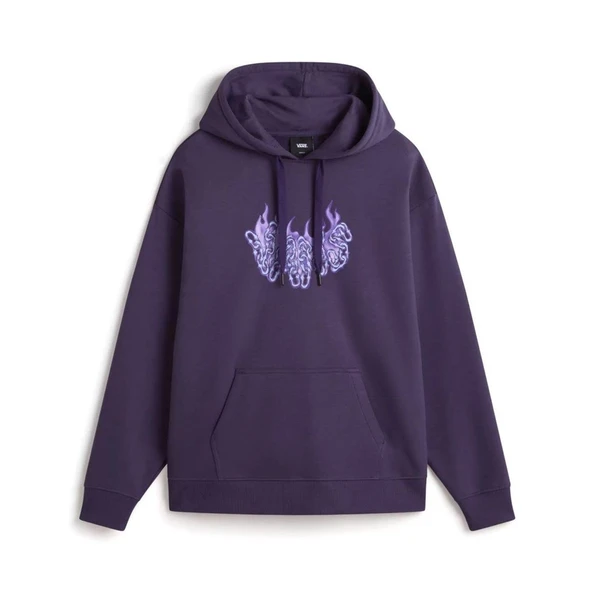 Vans Hot Links OS Hoodie Kadın Mor Sweatshirt