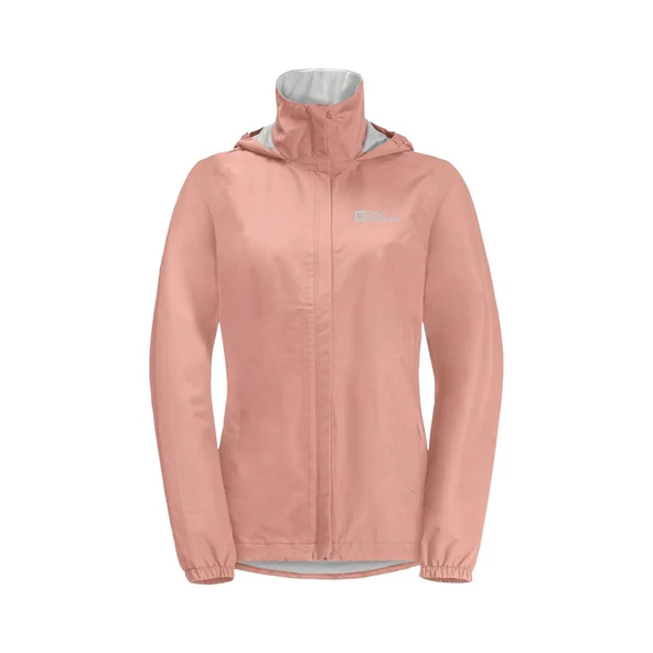 Jack Wolfskin Stormy Point 2L Jkt W Kadın Pembe Outdoor Ceketi