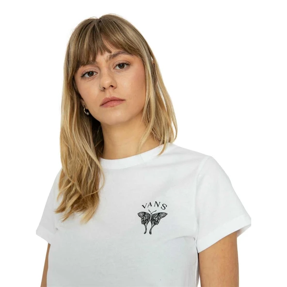 Vans Catchers Club Mını Beyaz Kadın T-Shirt - 4