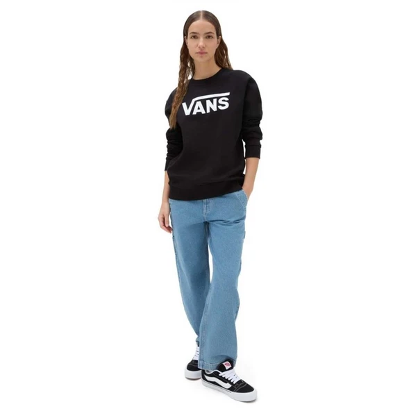 Vans Classic V BFF Crew Siyah Sweatshirt - 4
