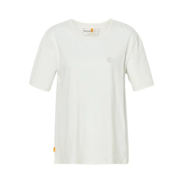 Timberland Short-Sleeve Tee Vıntage Whıte Kadın T-Shirt
