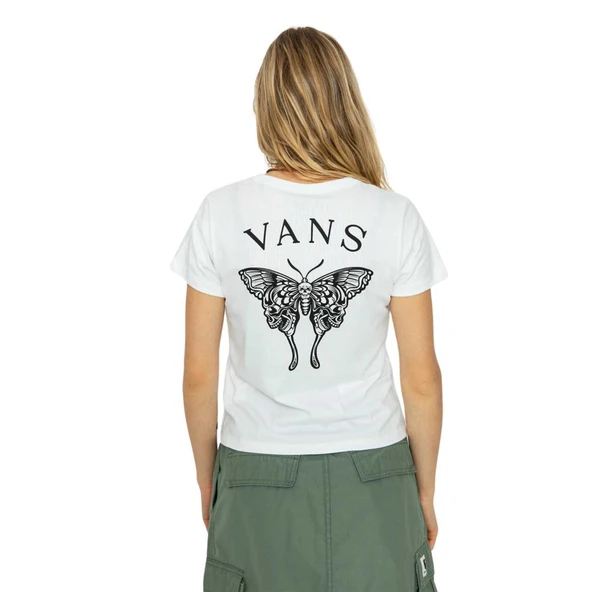 Vans Catchers Club Mını Beyaz Kadın T-Shirt - 5