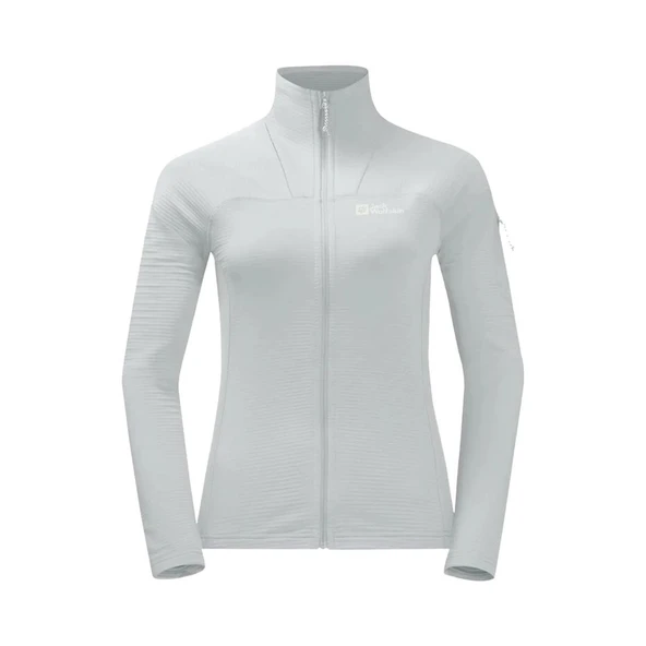 Jack Wolfskin Prelight Fz W Kadin Gri Polar Ceket