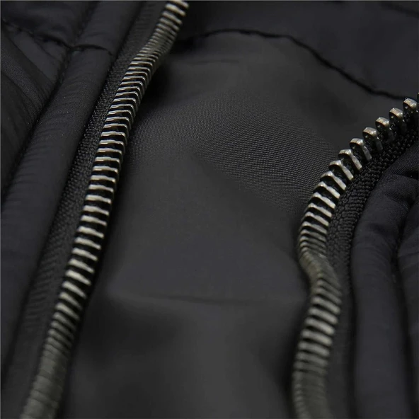 Vans Foundry Puff Mte Siyah Ceket - Resim 6