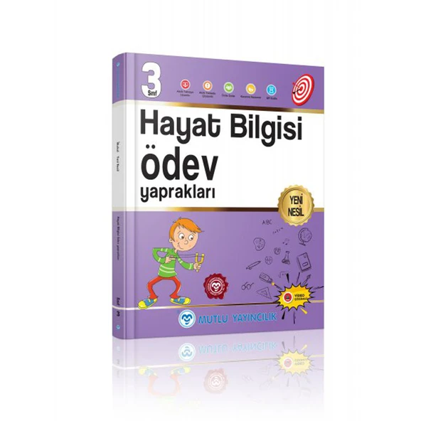 Mutlu 3.Sınıf Hayat Bilgisi Ödev Yaprakları