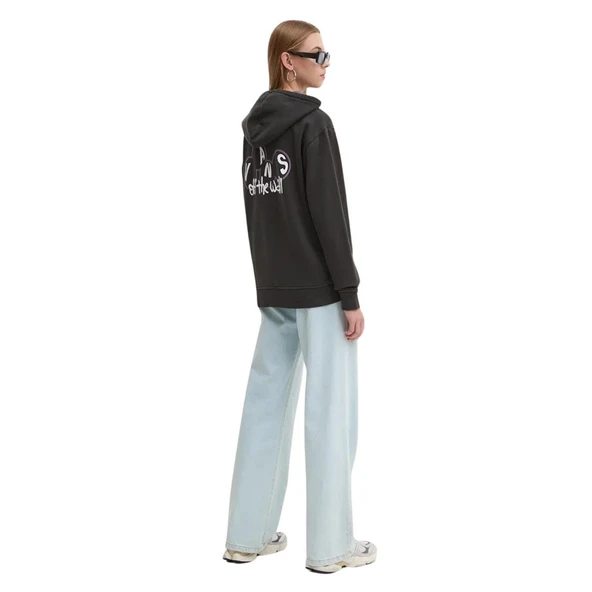 Vans Shakers BFF Hoodie Kadın Siyah Sweatshirt - 3