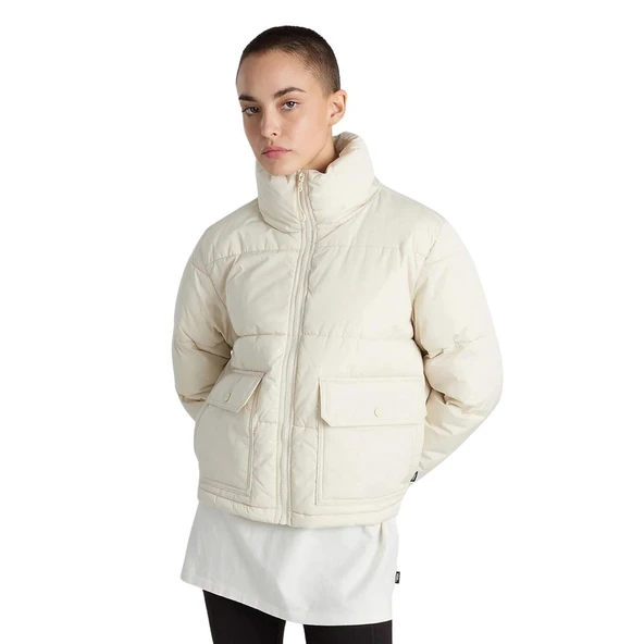 Vans MTE AUBREY PRIMALOFT PUFFER Kadın Krem Mont - Resim 2
